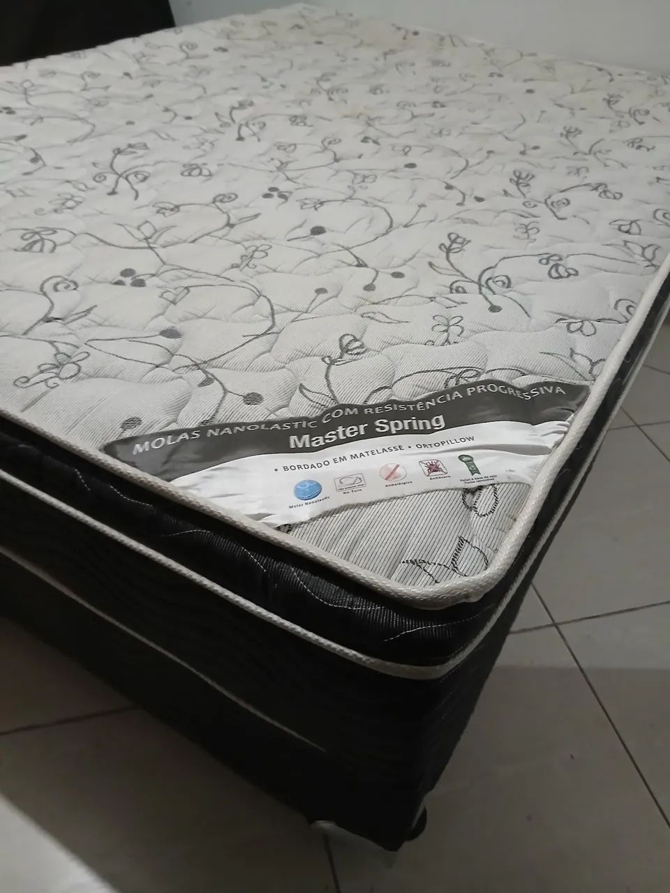 Colchão Ortobom mais cama $$ 750 - Foto 3