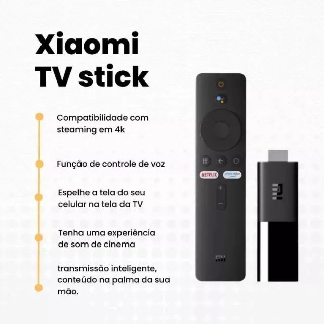 Mi TV Stick 4K (Original Xiaomi - Lacrado - Original - Garantia) - Entregas - Foto 4