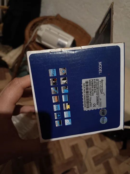 Câmera de Segurança IR Color CCD