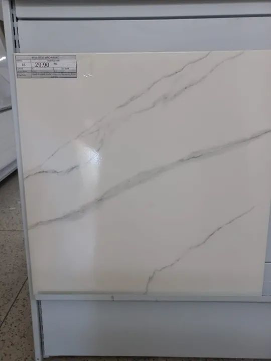 Piso 57x57 Vino brilho Carmelo Fior