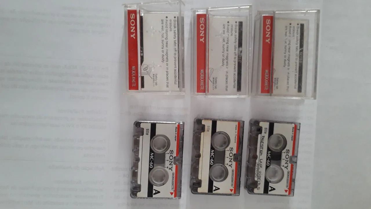 Fitas para Mini Gravador  - Foto 3