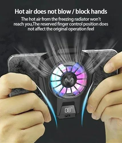 Cooler de refrigeração para celular gamer - Foto 2