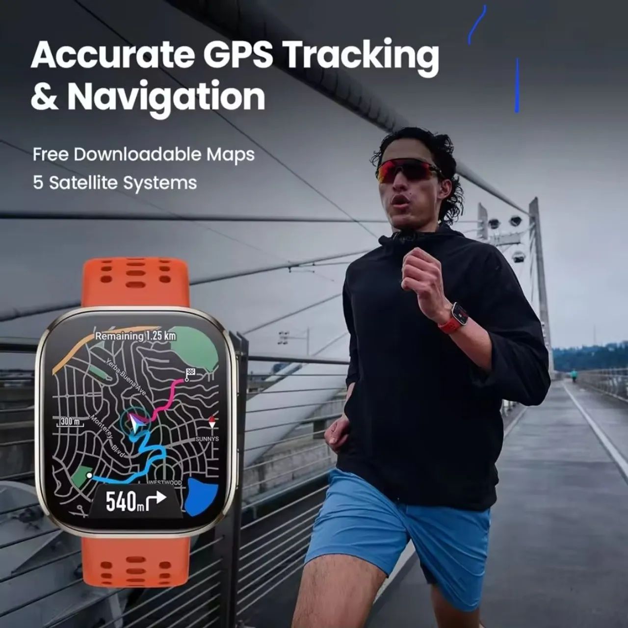 Smartwatch Amazfit BIP 6 A2435 com GPS Bluetooth - Foto 5