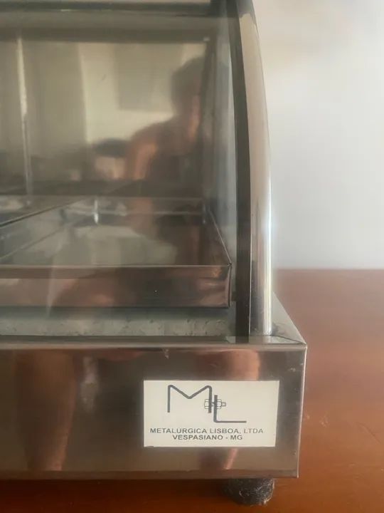 Estufa elétrica para salgados 3 bandejas série ouro. - Foto 3