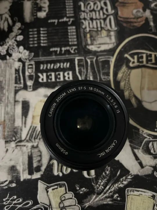 Lente Canon EFS 18-55mm - Image Stabilizer - Foto 2