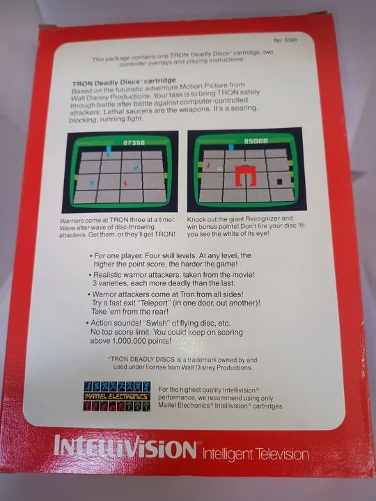 Jogo de Videogame Tron Deadly Discs para Intellivision - Foto 4