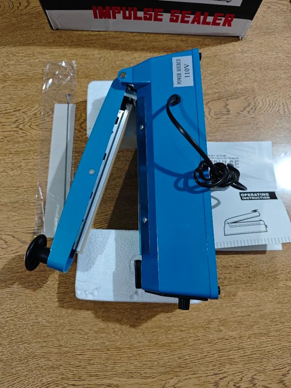 Seladora Térmica Para Pacotes Plásticos NOVA Celadora Coladora Termica Selador Novo