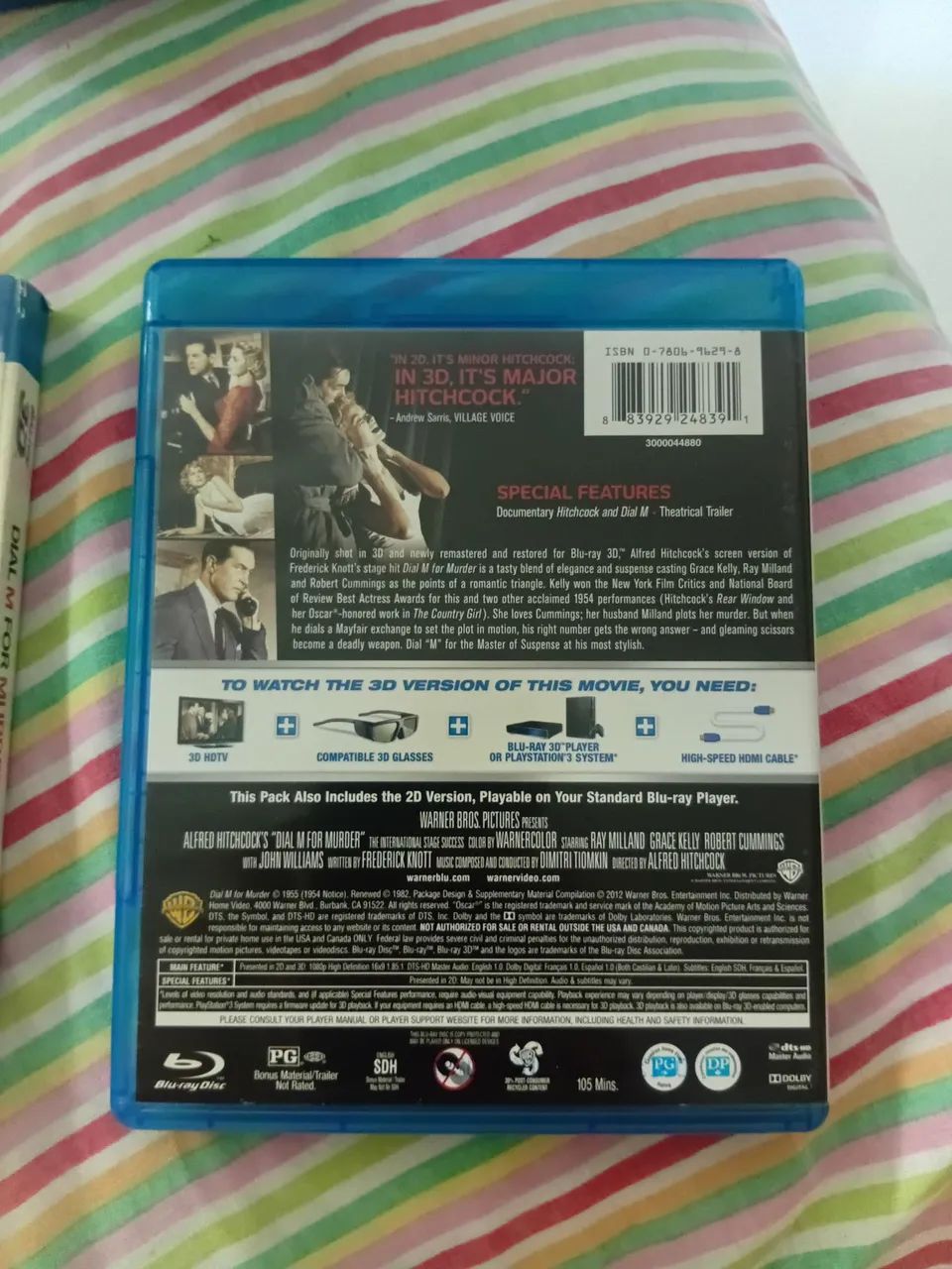Disque M Para Matar blu-ray - Foto 5