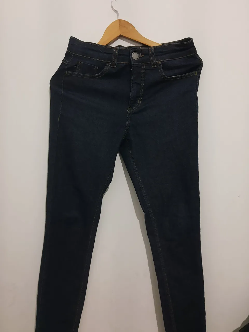 Calça Jeans Skinny Azul Escuro 36/26