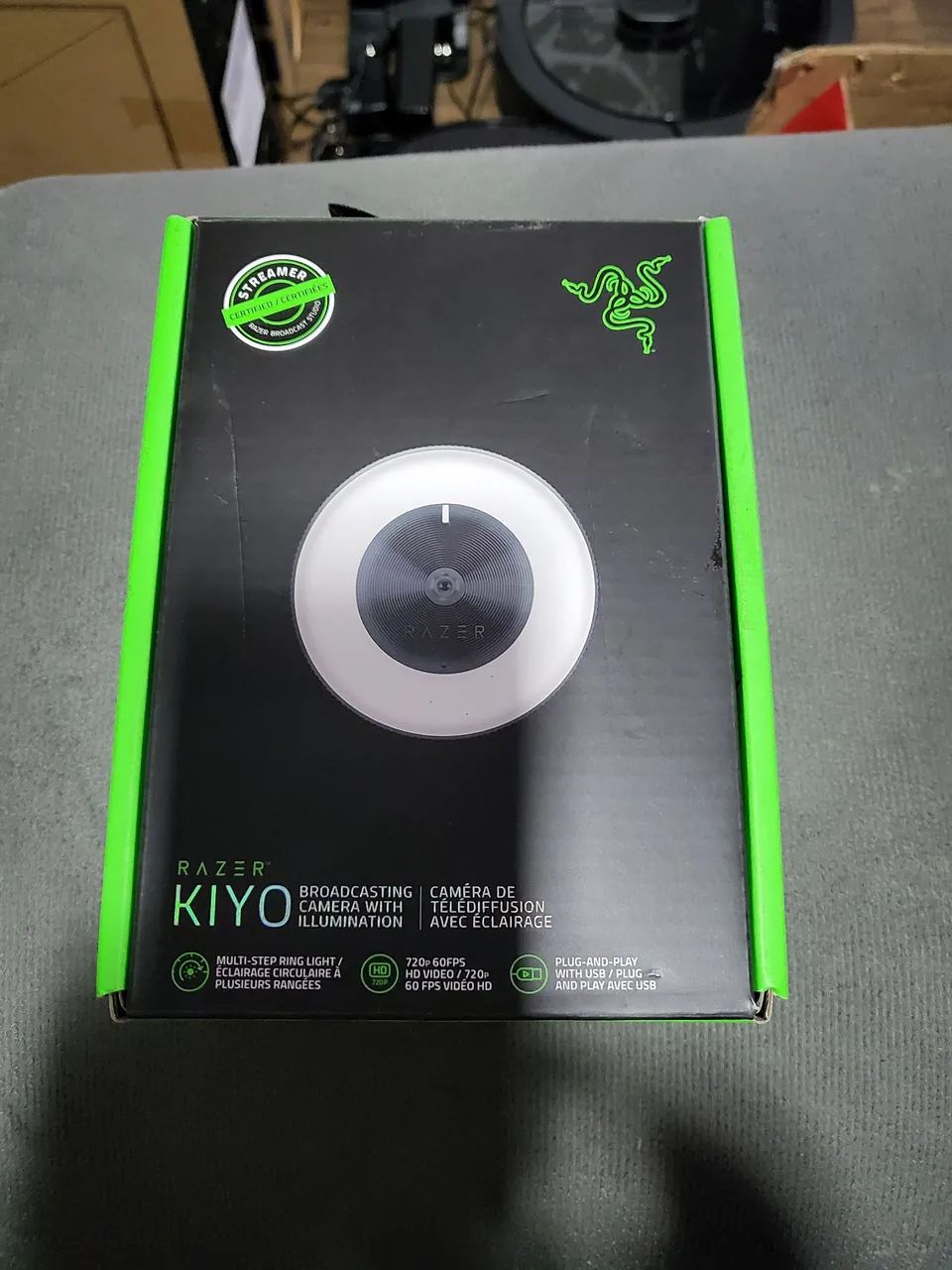 Ring Light Ver Webcam Online Webcam Razer Kiyo Acessórios De