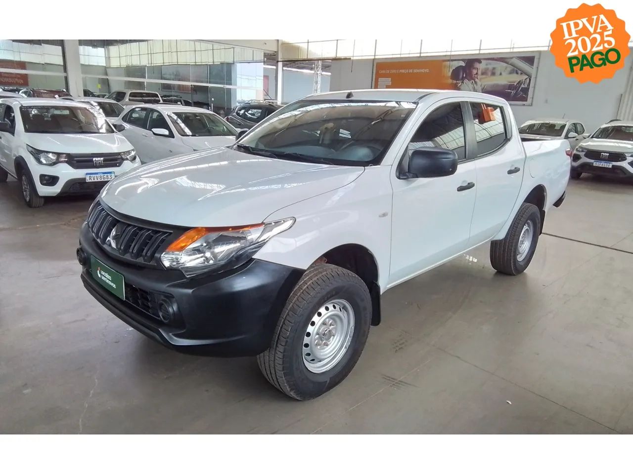 Mitsubishi L200 triton 2022 2.4 16v turbo diesel gl cd 4x4 manual