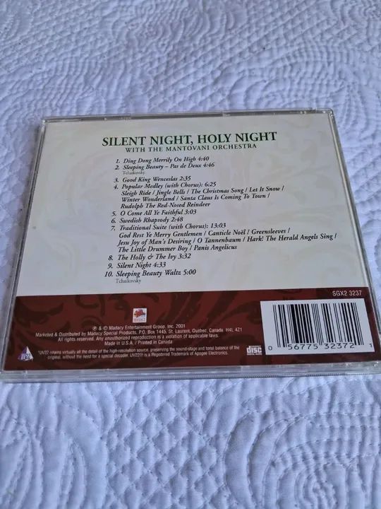 Silent Night, Holy Night With The Mantovani Orchestra - Foto 2