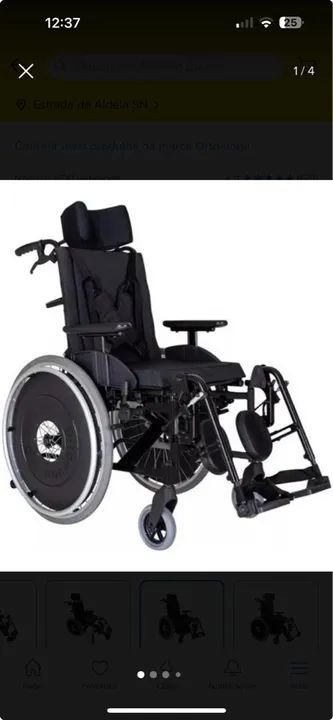 Cadeira de rodas Ortomobil