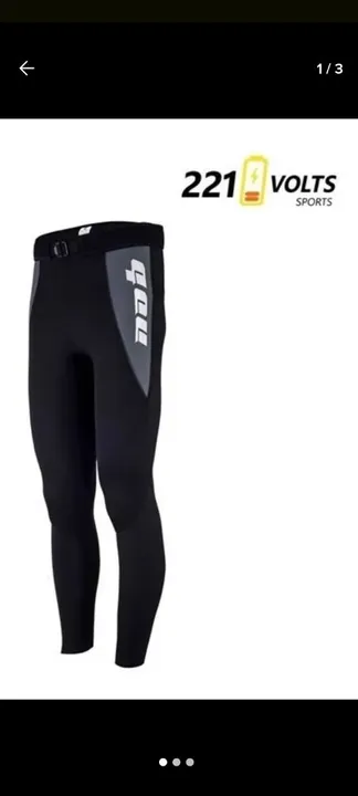 Calça neoprene NOB 1,5mm usada uma única vez