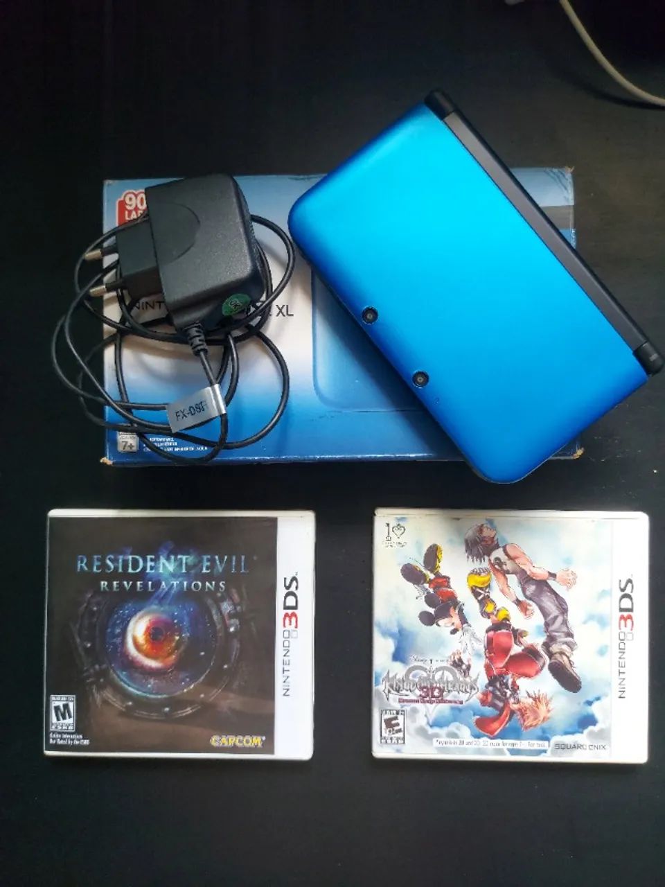 Nintendo 3DS XL + 2 jogos - Foto 2