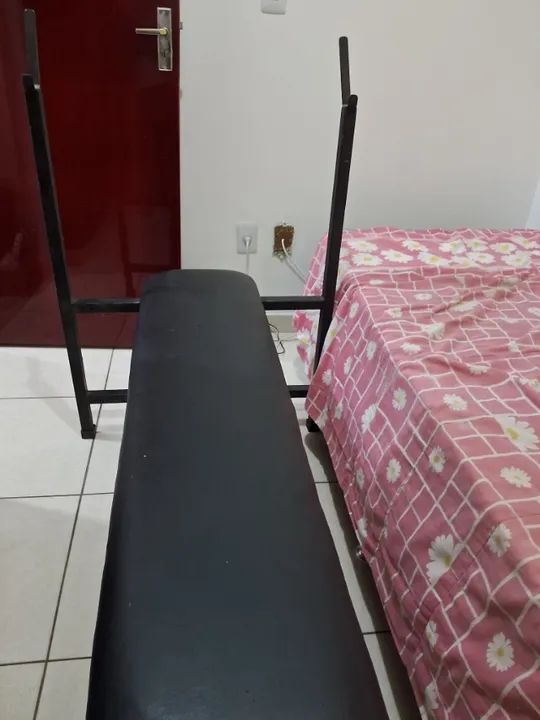 Banco de supino com suporte - Foto 2