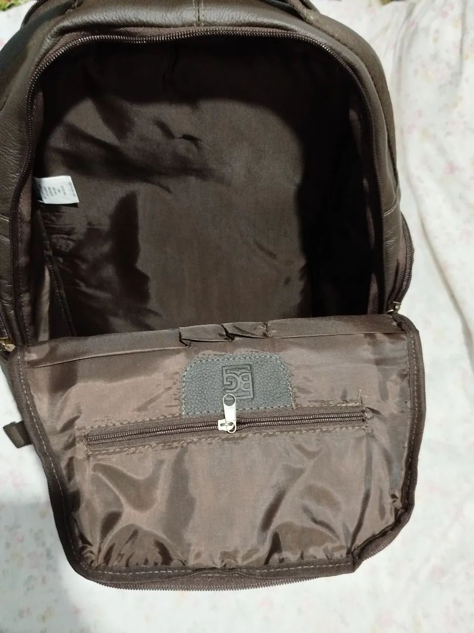 Mochila couro niva - Foto 5