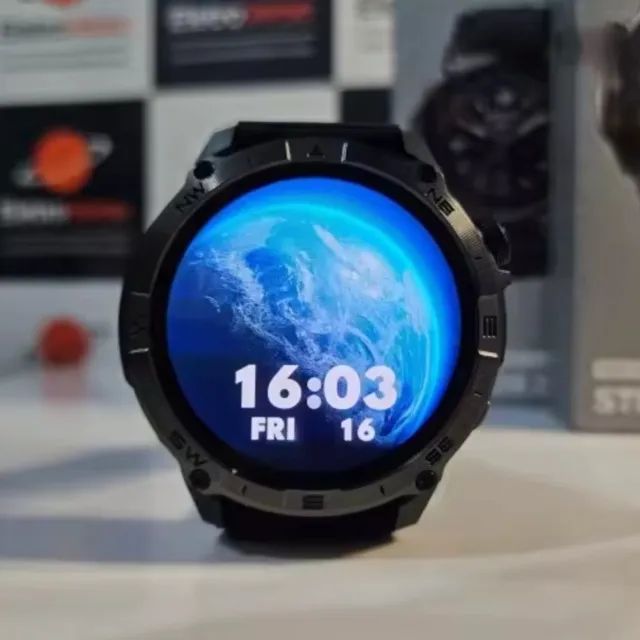 Smartwatch ZEBLAZE Stratos 2 Plus - Tecnologia e Estilo!  - Foto 4