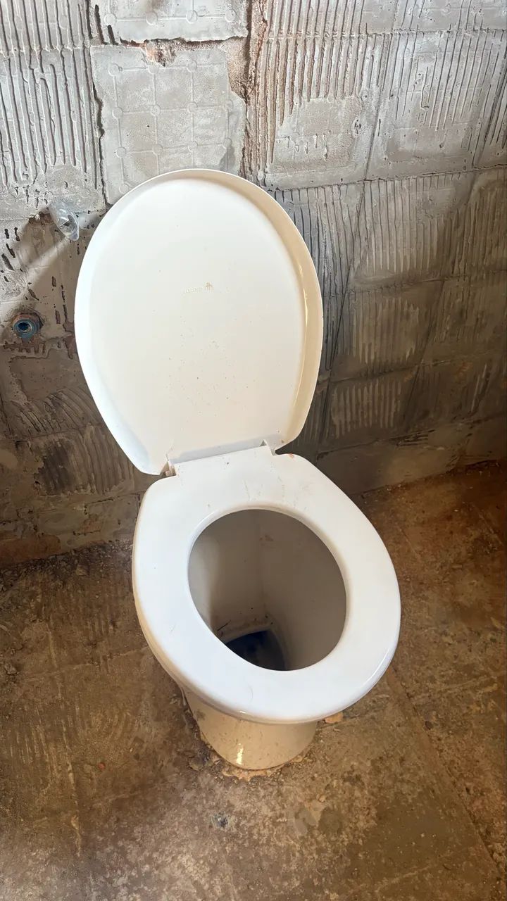 Vaso sanitário usado 