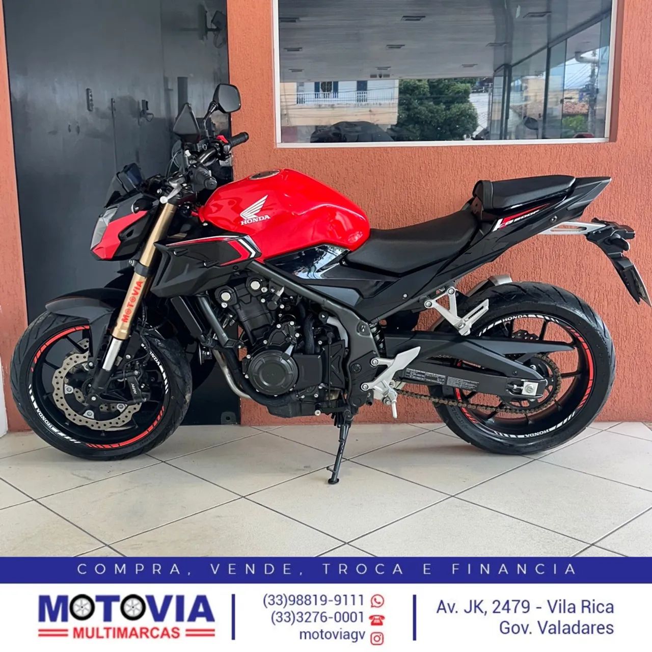 CB 500F, muito conservada - Foto 3