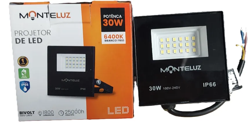 Projetor de led 30w | 6500k