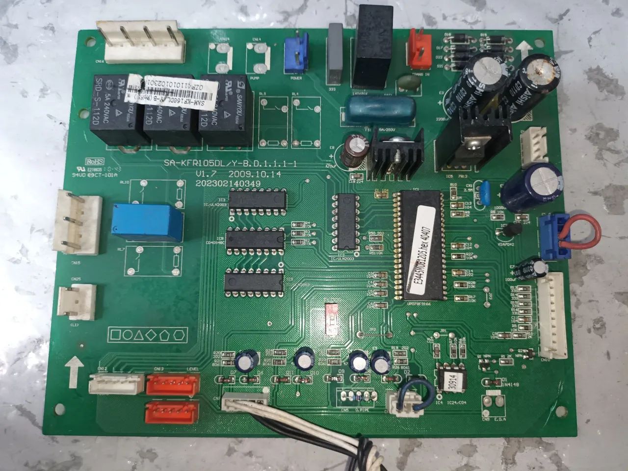 PLACA MIDEA (SA-KFR105DL/Y-B.D.1.1.1-1)