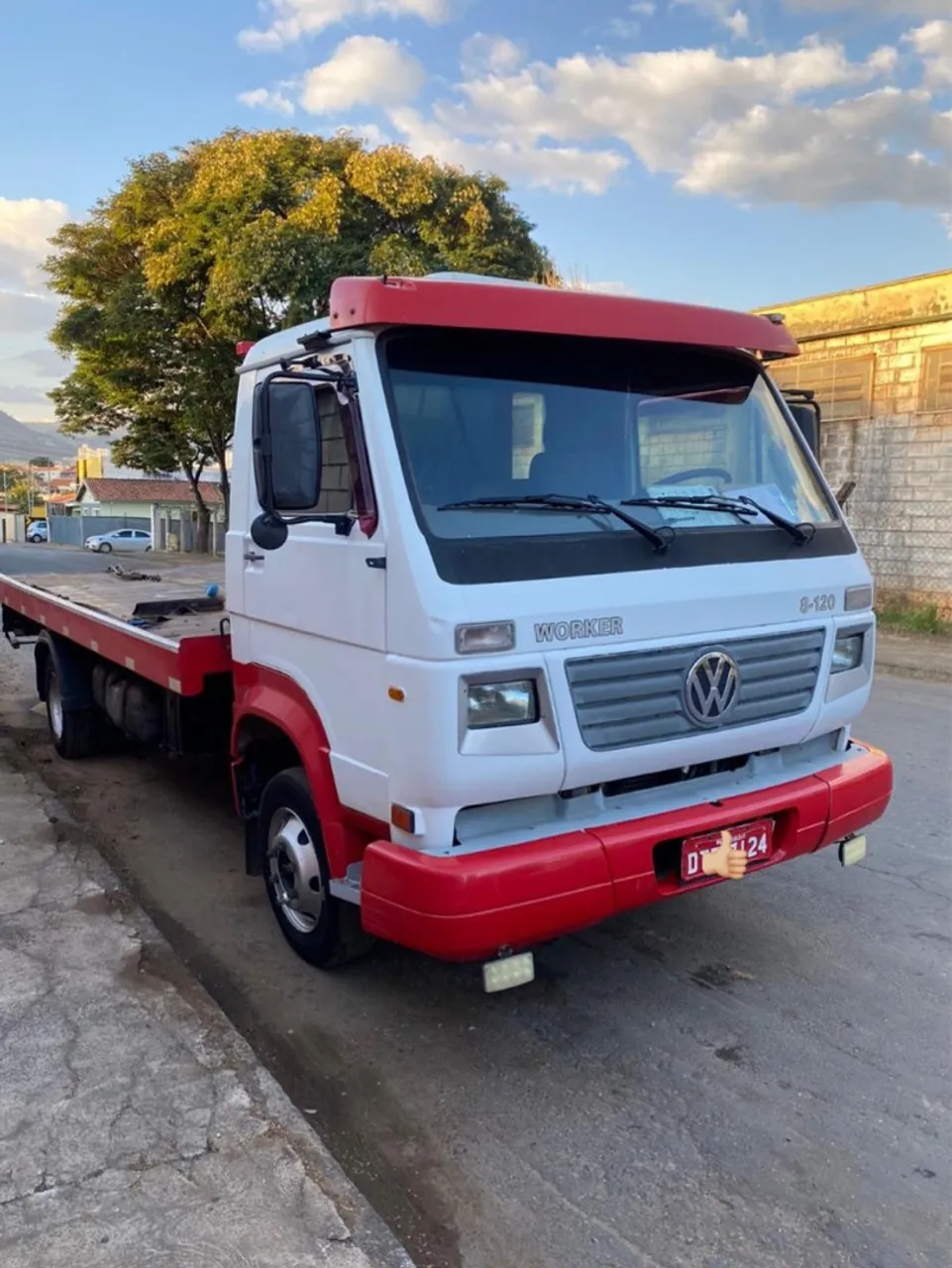 Vw 8-120 guincho plataforma