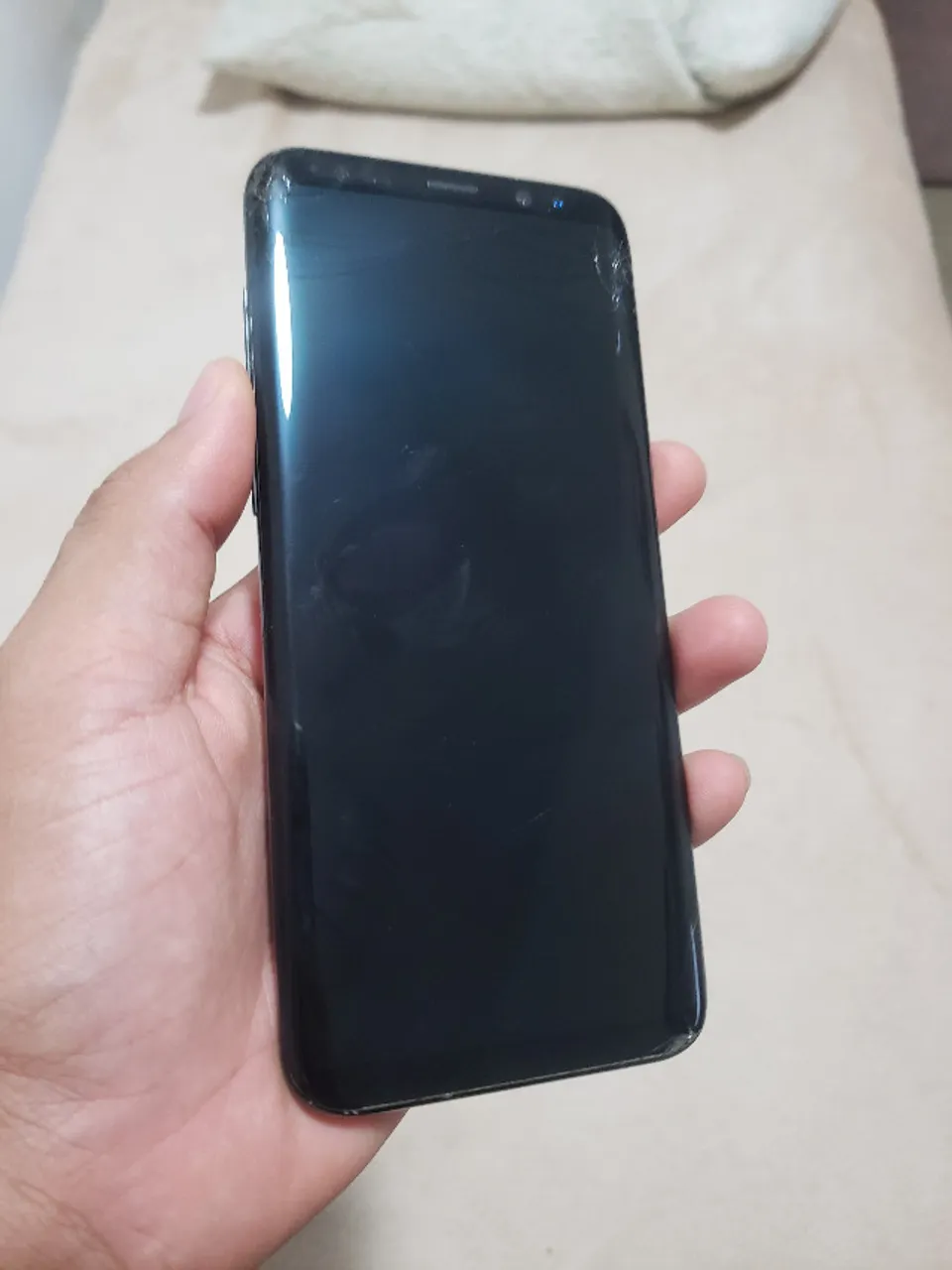 Samsung S8 Plus 64GB (tela preta)