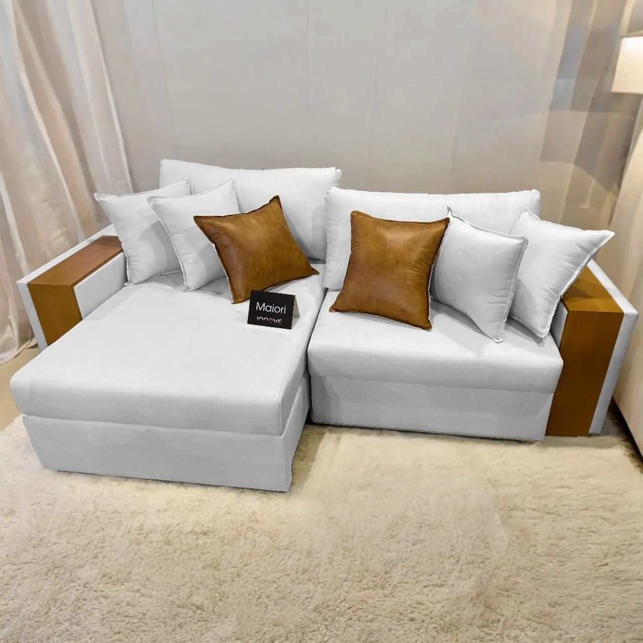 Sofá cama retrátil maiori  2.5 m tot