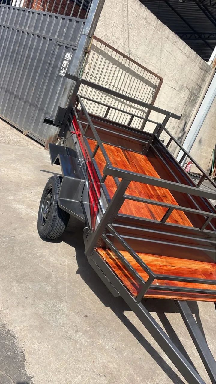 CARRETINHA REBOQUE PRONTA ENTREGA  - Foto 2