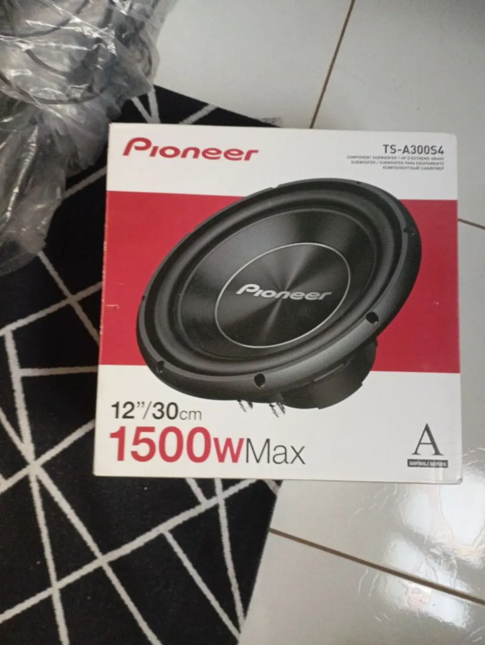 Subwoofer Pioneer TS-A300S4 12" 1500W Max