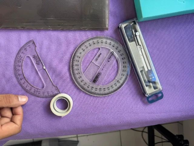 Kit materiais de desenho técnico - Foto 4