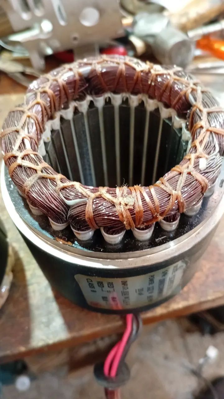 Enrolamento de ventiladores, motores elétricos  - Foto 2