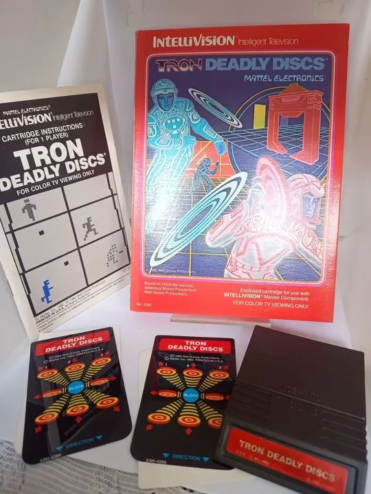 Jogo de Videogame Tron Deadly Discs para Intellivision