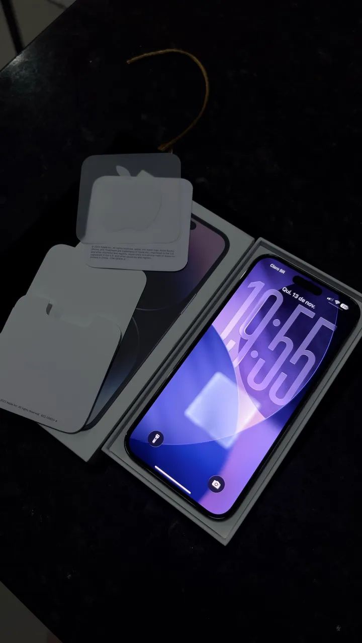 Iphone 14 PRO MAX Deep Purple (roxo) - Foto 3