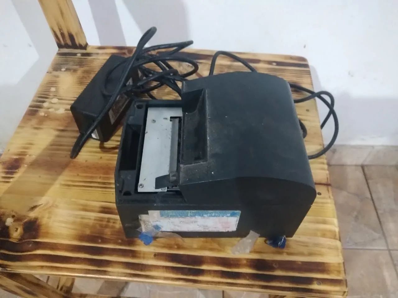 Impressora termica com fonte 