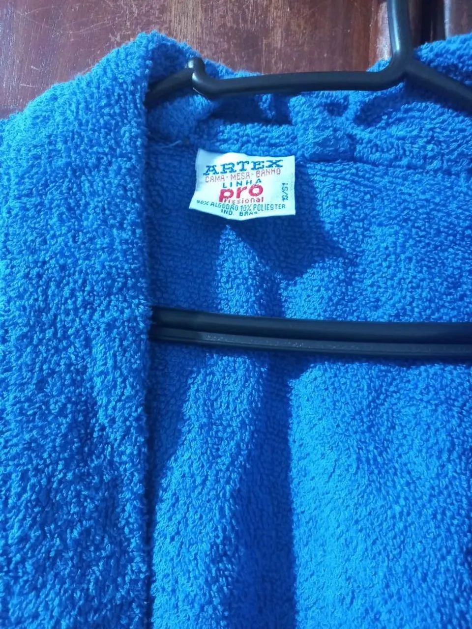 Roupa de banho azul com iniciais - Foto 4