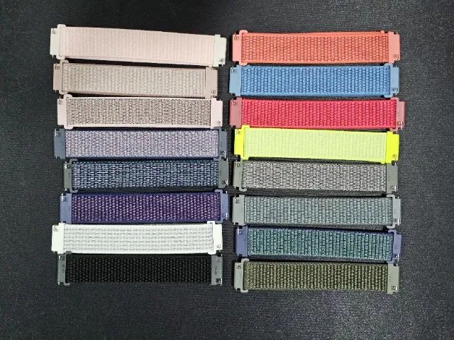 Pulseira 20mm nylon com velcro, consulte-nos