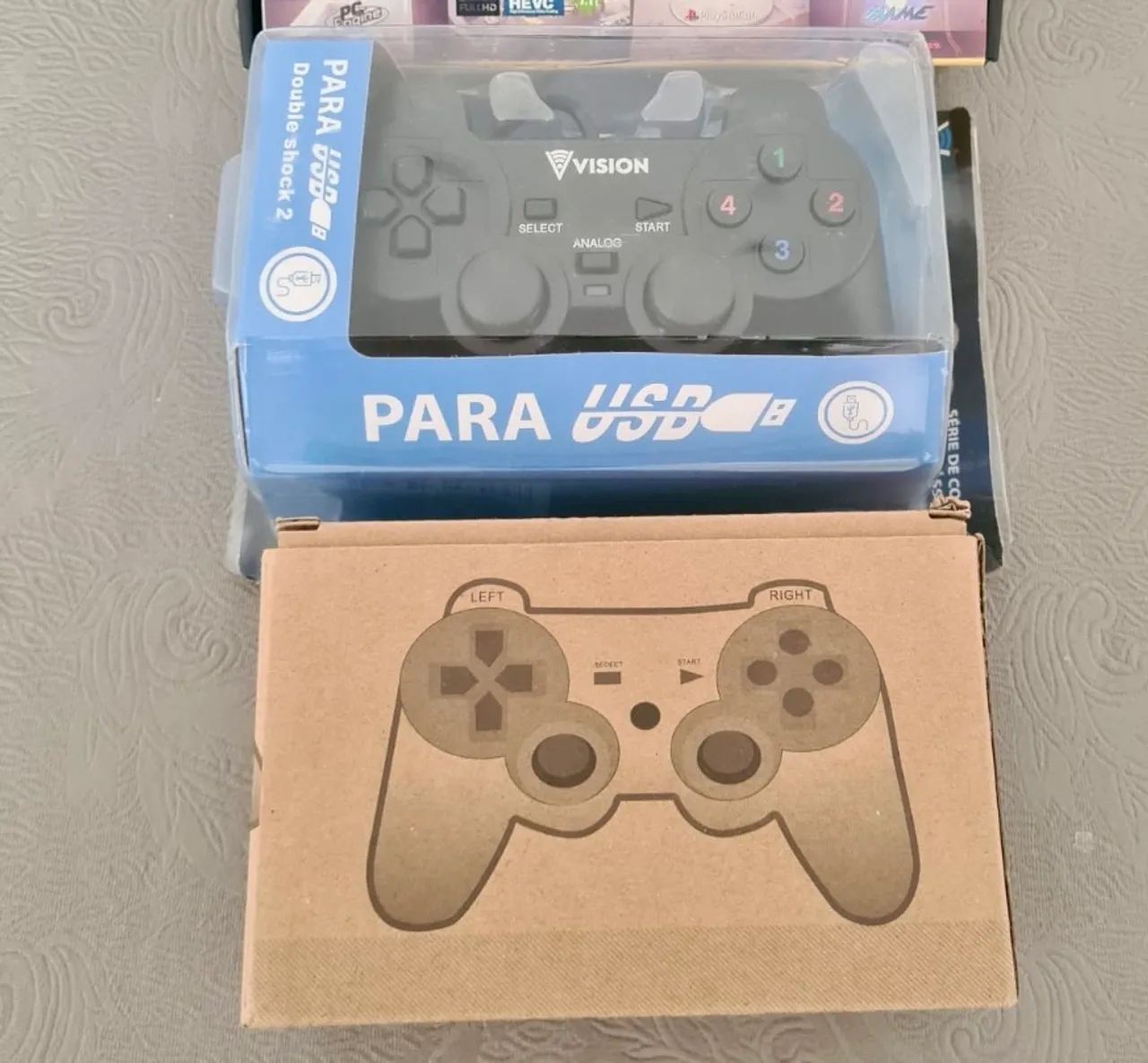 Controle entrada USB 