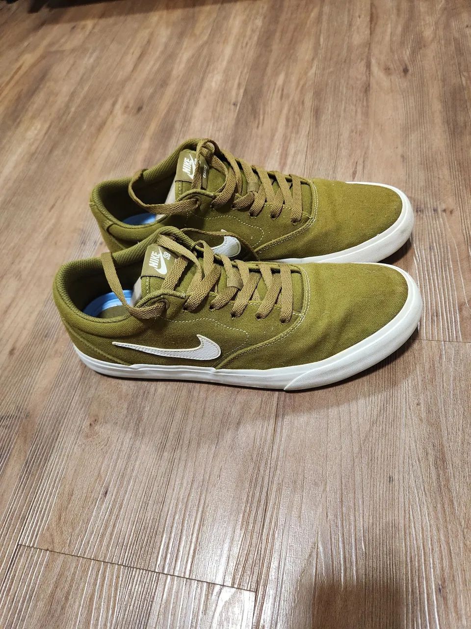 Tênis Nike SB Charge Canvas Oliva Tamanho 42 - Foto 2