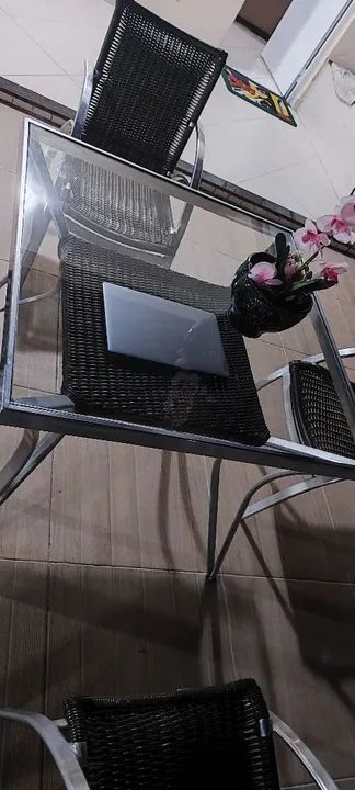 Conjunto de Mesa e Cadeiras para Área Externa - Foto 4