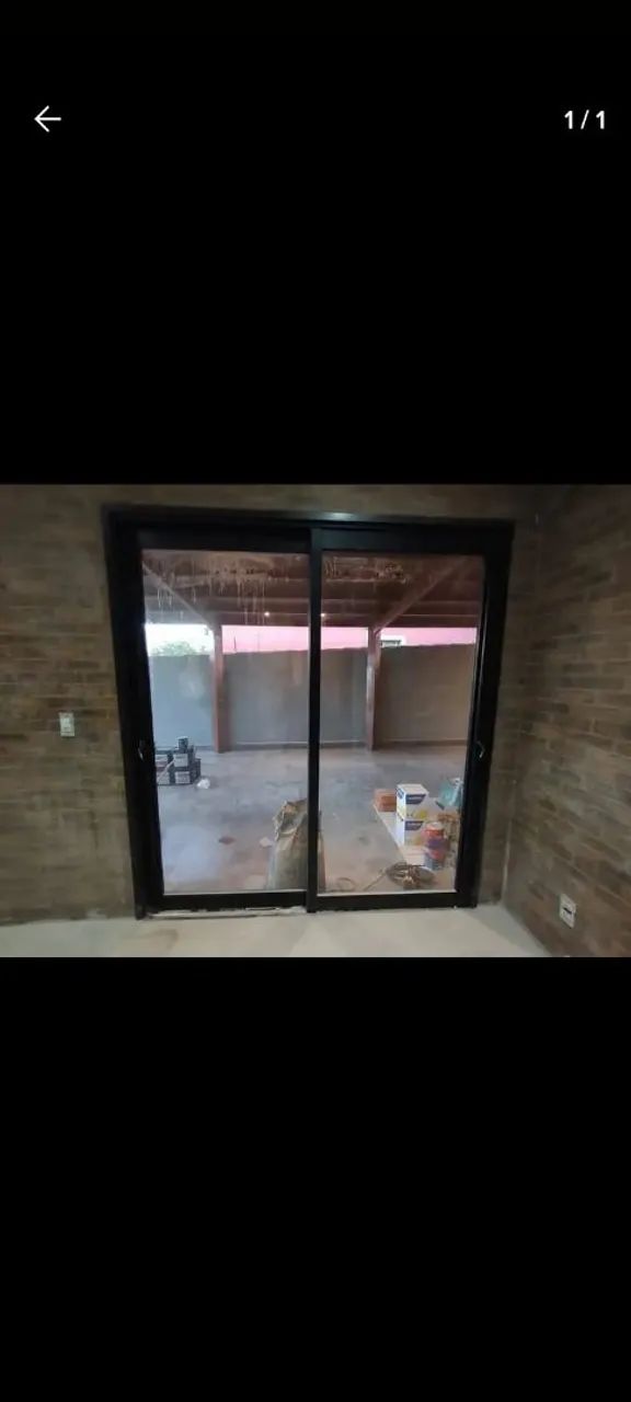 Porta de alumínio preto! - Foto 3