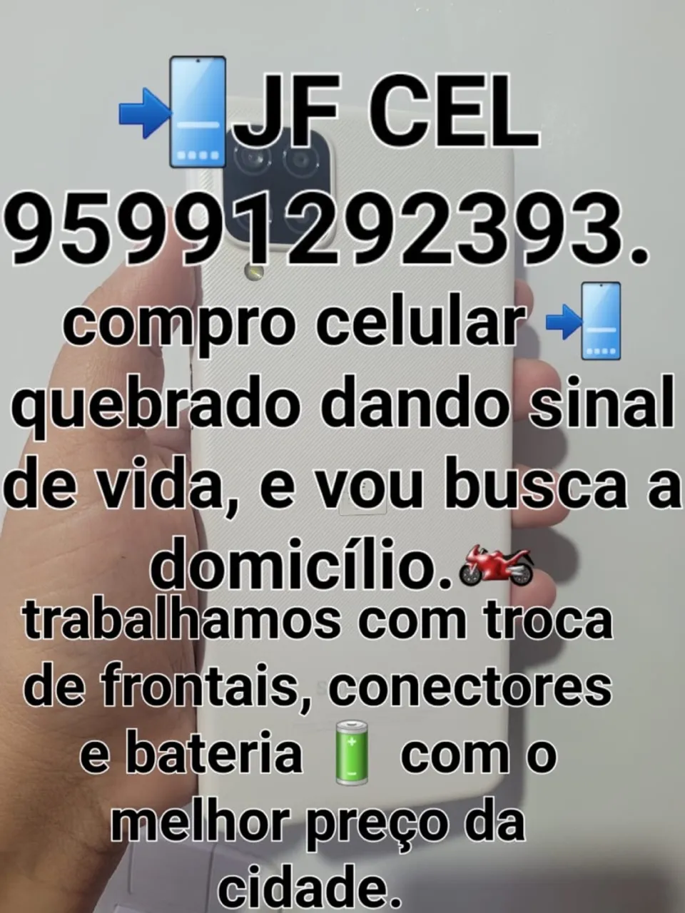 Compr celular quebrad