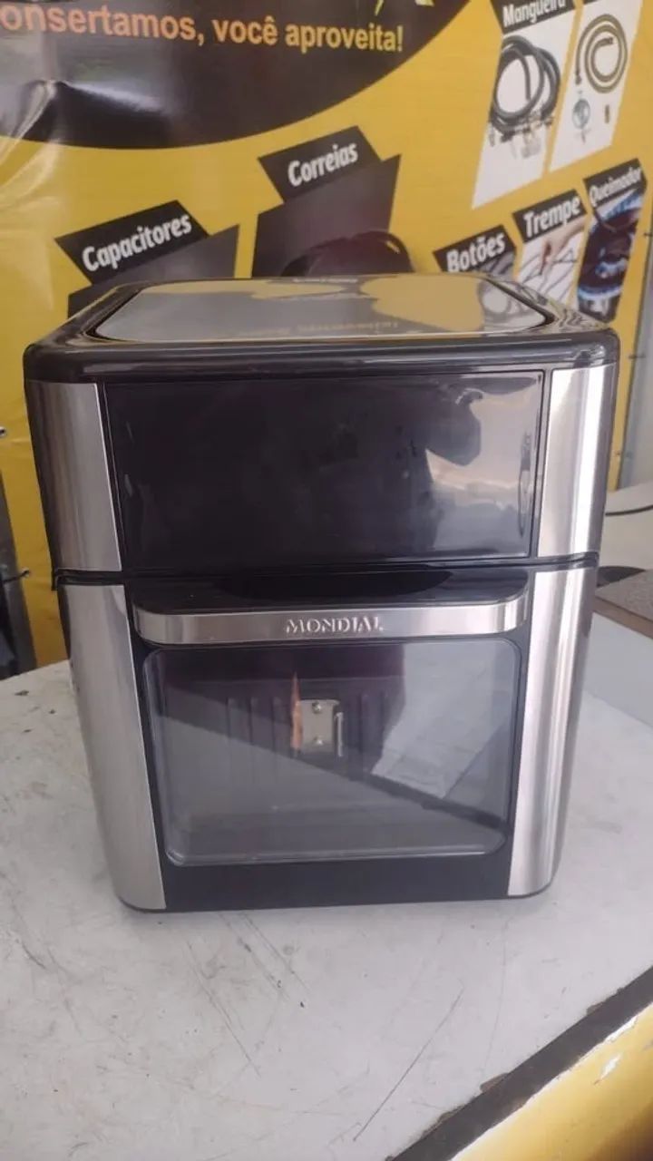 Air Fryer Mondial Forno Oven AFON-12L-BI Preta 12L