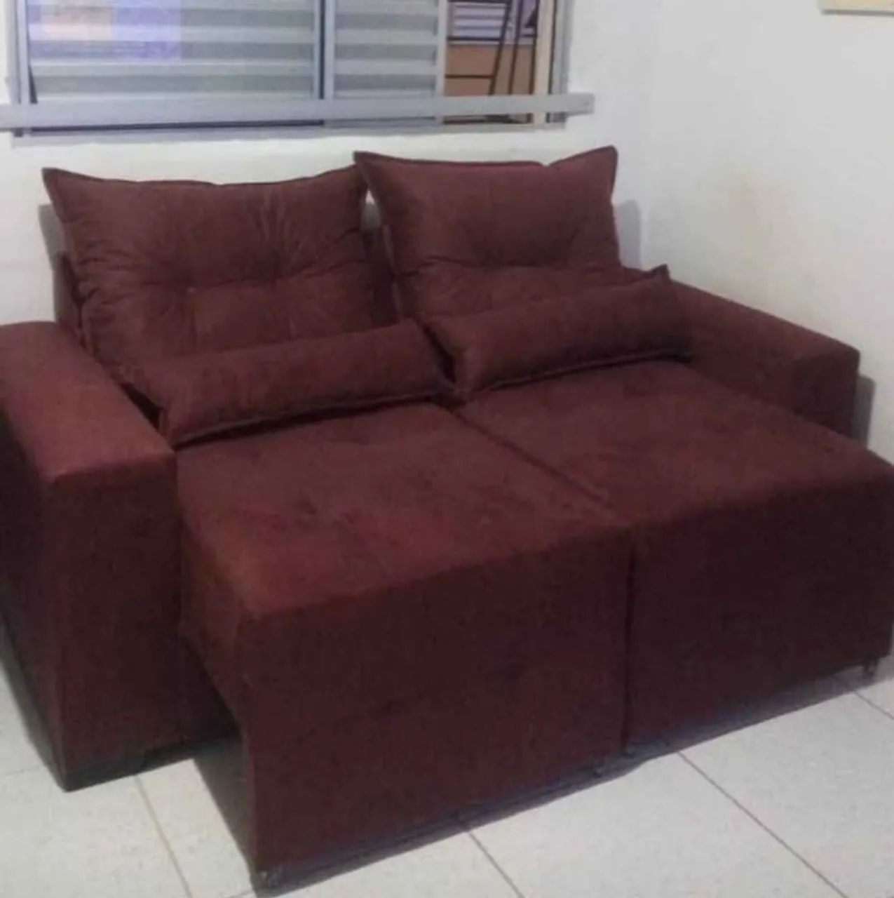 New 1.60 m Retractable Sofa, Two-Seater, Direct from Factory