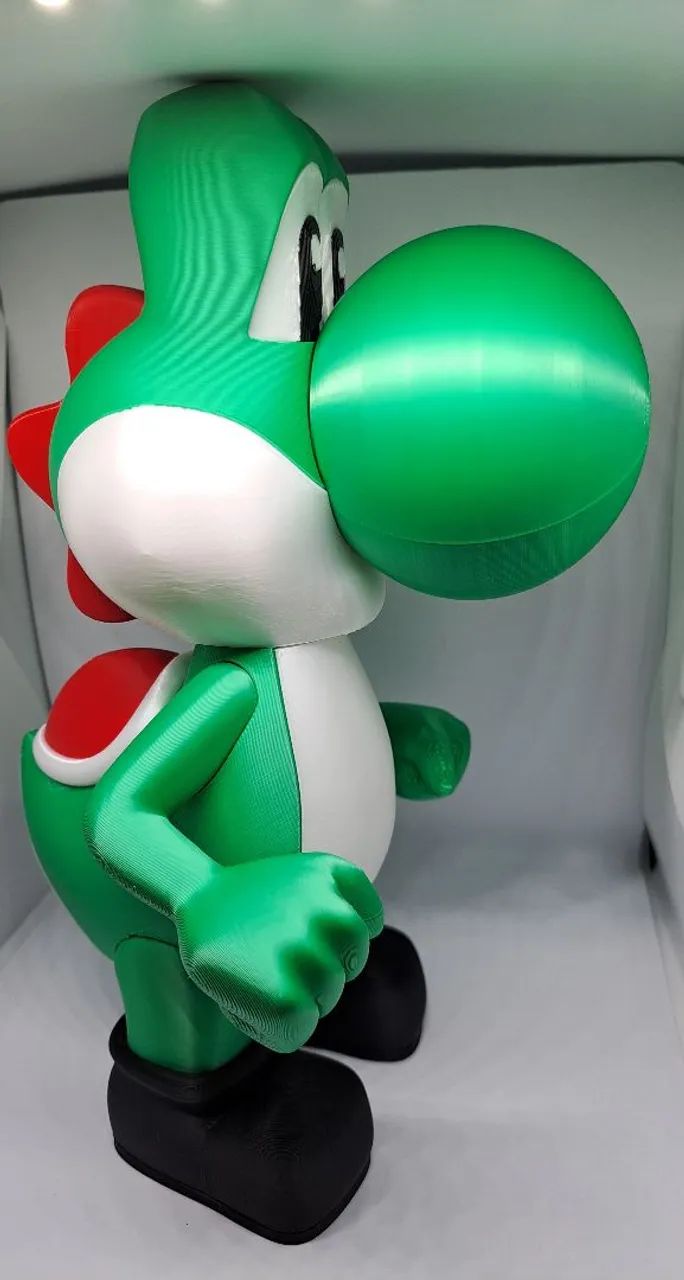 Estátua Yoshi - 3D impresso  - Foto 3