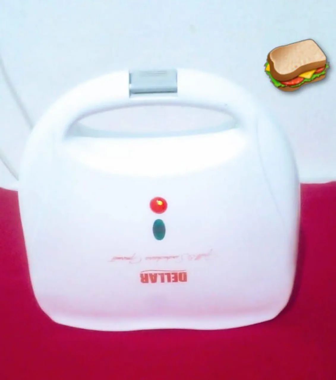 SANDUICHEIRAS ELÉTRICAS TOP PROMOÇÃO MESMO LER DESCRIÇÕES TODA NOVISSIMAS  - Foto 3