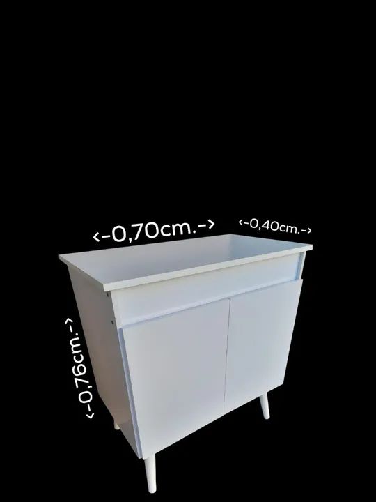Balcão Multiuso com Pés Palito - Foto 2