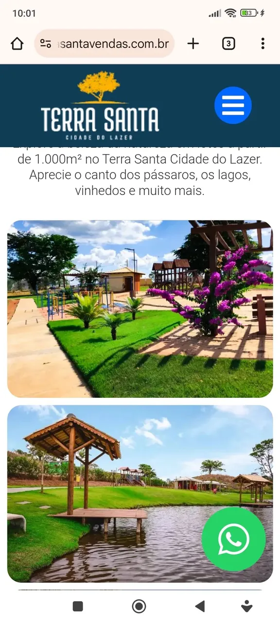 OPORTUNIDADE TERRENO EM CONDOMÍNIO DE CHÁCARAS | TRINDADE - GO. Terreno com 1.000 m² loca
