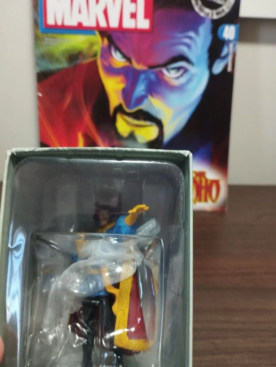 Miniatura Doutor Estranho Coleção Marvel N40 Eaglemoss  - Foto 2